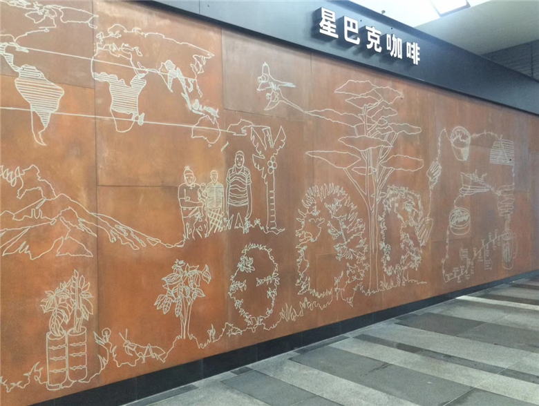 顺德耐候钢幕墙